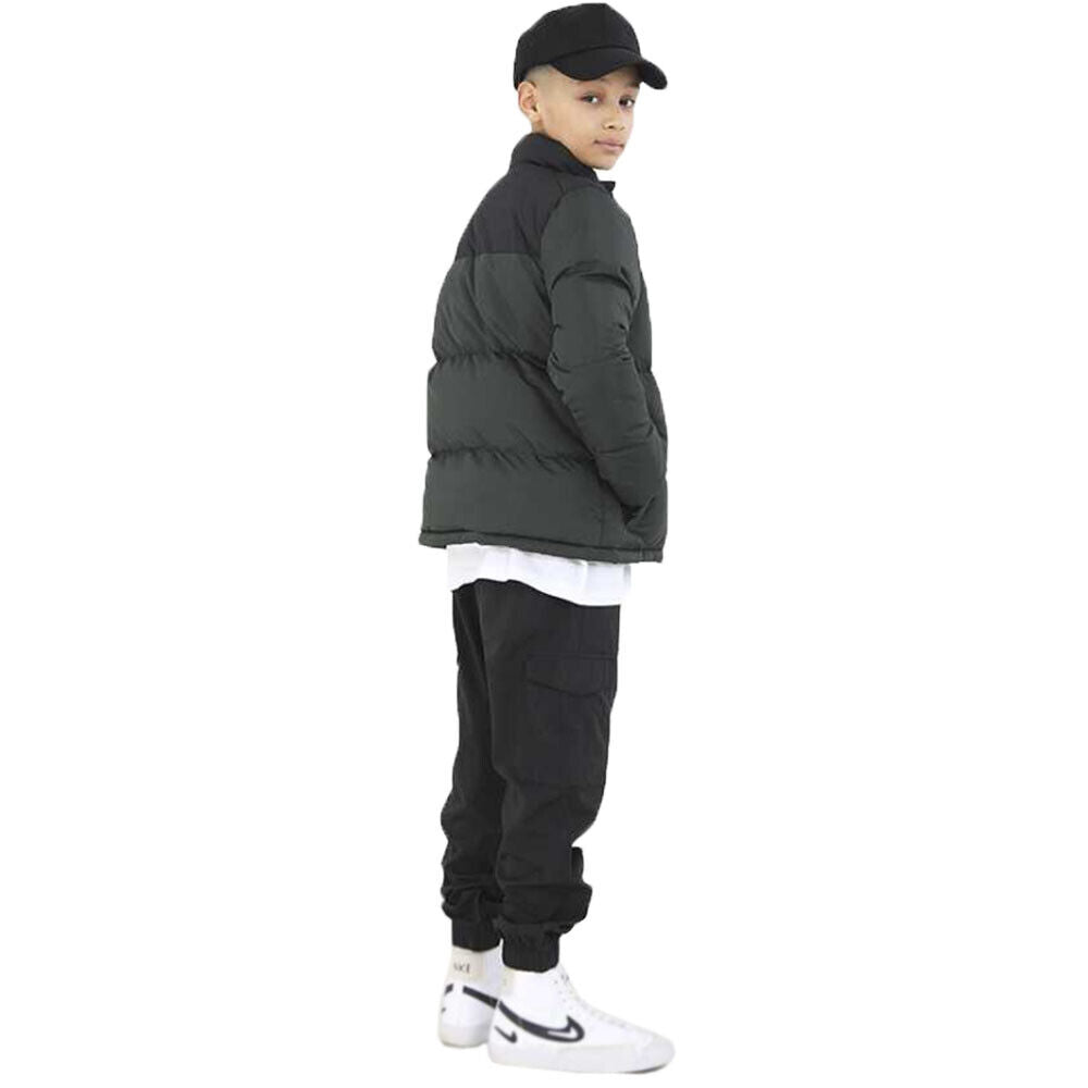 Boys Brave Soul DAVISBLOCKK Padded Two-Tone School Jacket