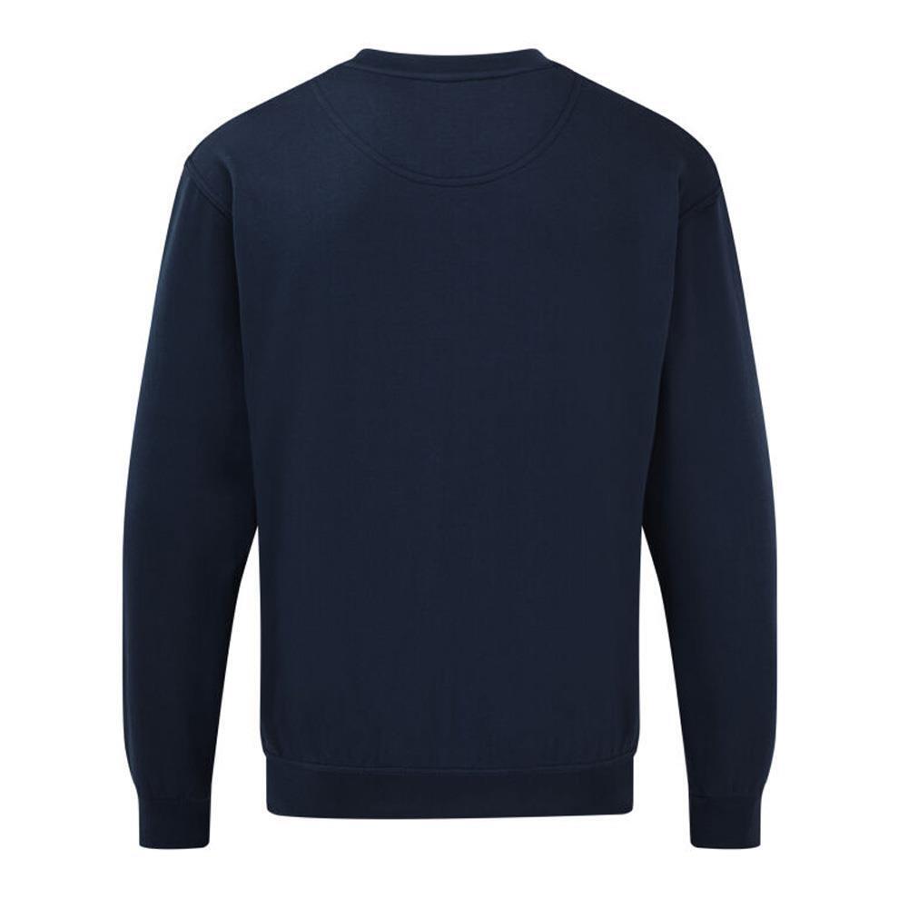 Adults Plain Classic Sweatshirt Sweater Jumper Top Casual Work Leisure Sport