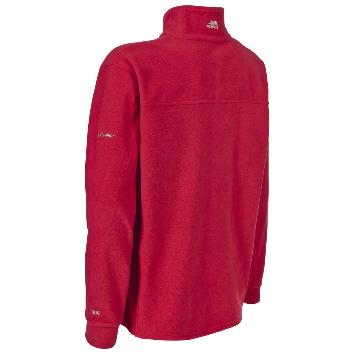 Trespass Mens Bernal Heavyweight Full Zip Fleece Jumper Warm Casual Zipper