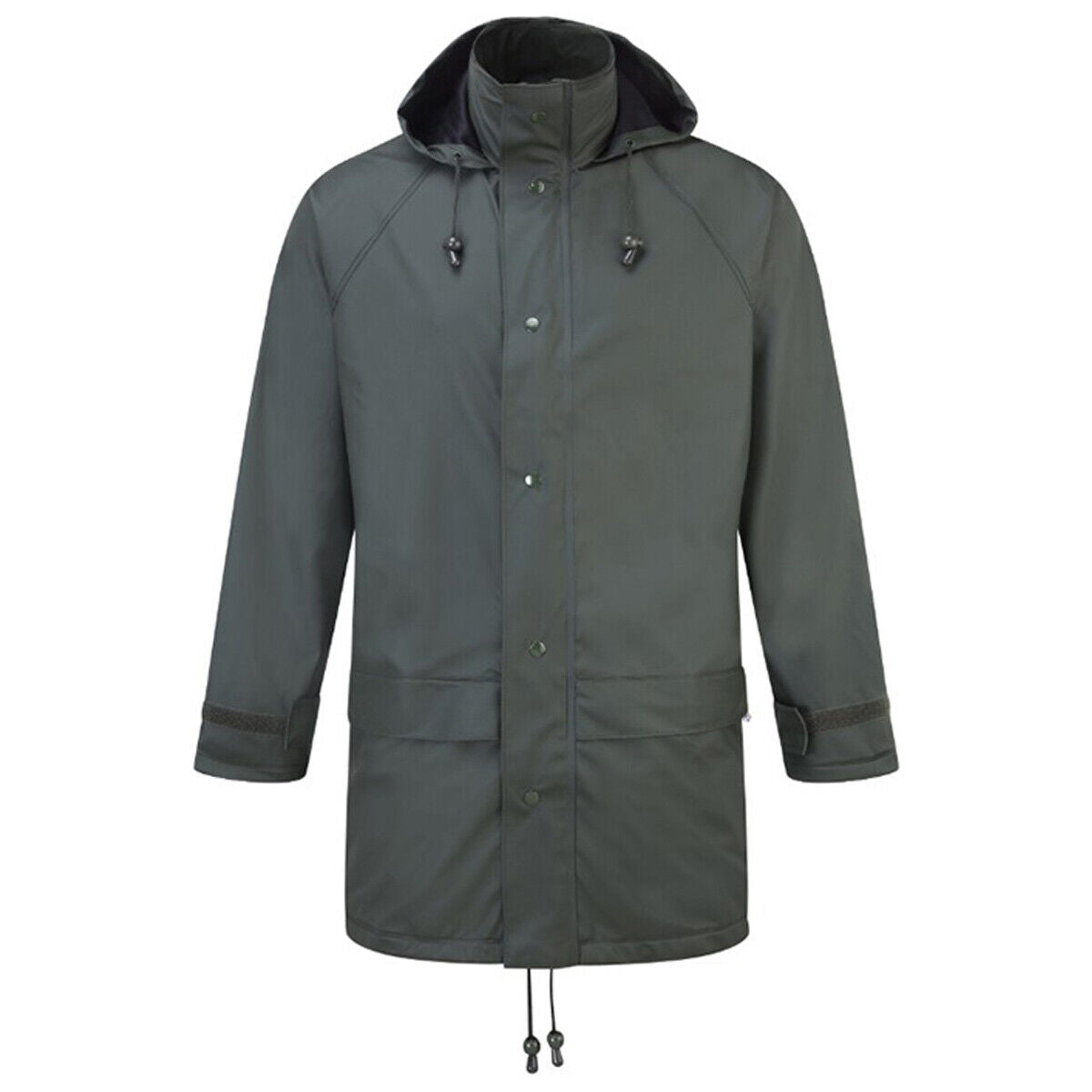 Mens Fort Flex Tear-Resistant Waterproof Jacket | Taped Seams & Concealed Hooded