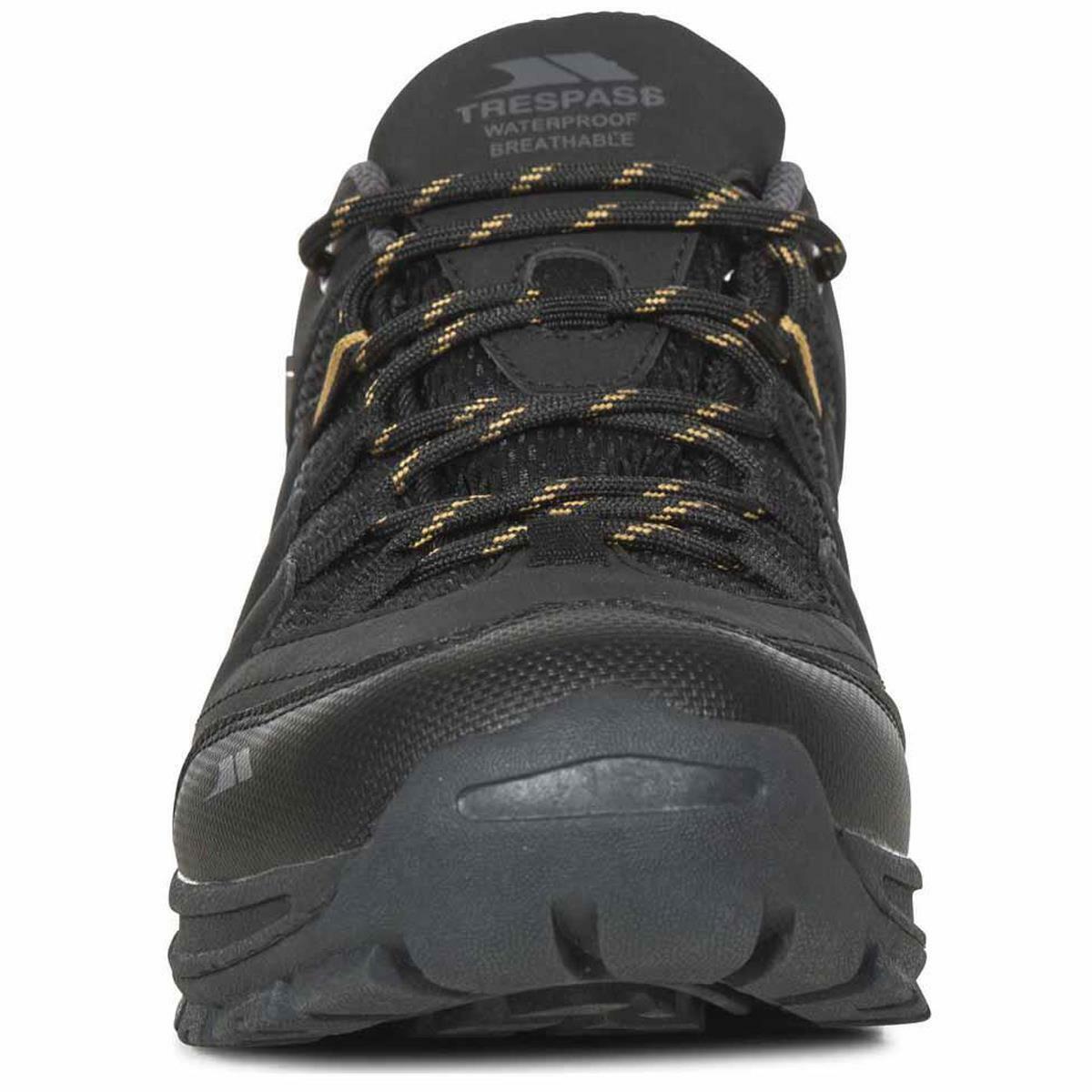 Mens Trespass Finley Low Cut Hiking Shoes - Waterproof Breathable & Protective