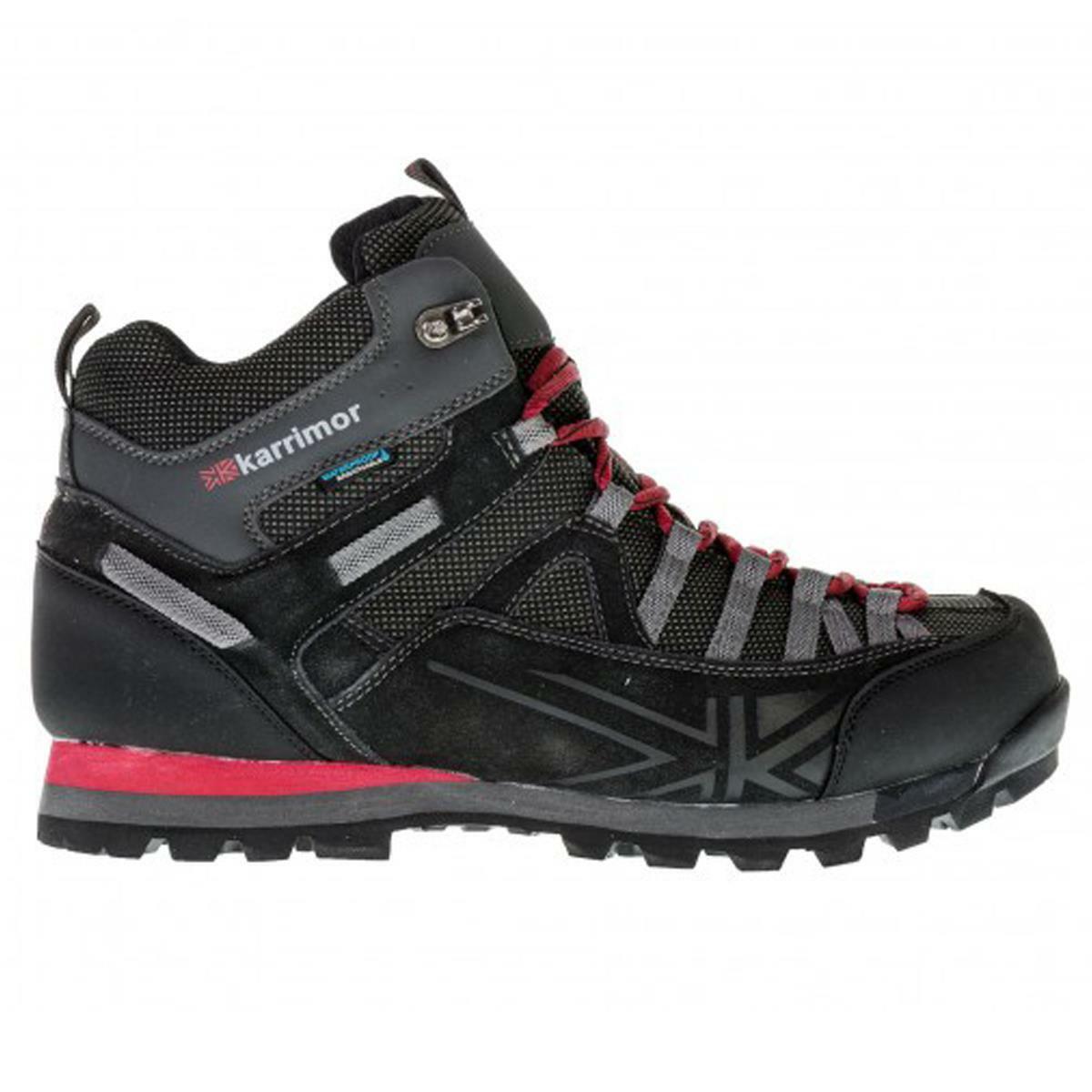 Karrimor Mens Weathertite Spike Mid Rise Waterproof Trekking Hiking Boots