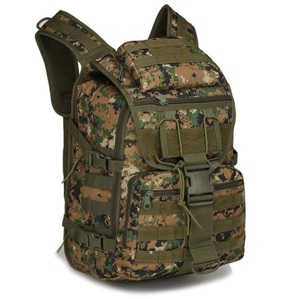 40L Tactical Backpack Camping Bags Waterproof Molle Camping Backpack Military