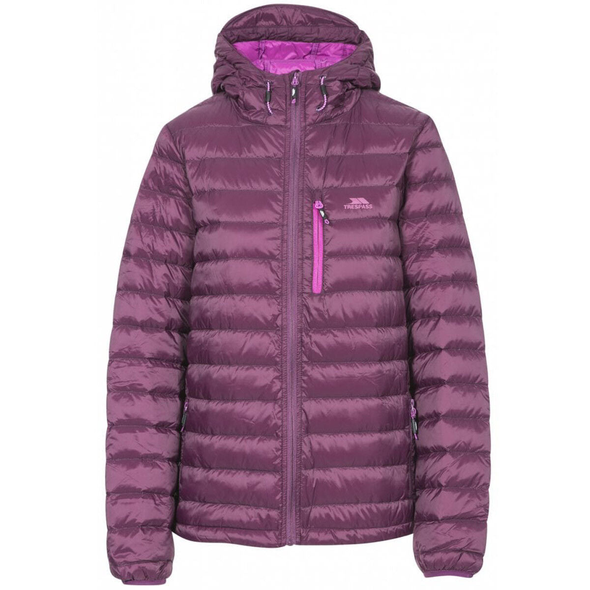Trespass Ladies Arabel Lightweight Down Jacket with Pouch | Puffer Style