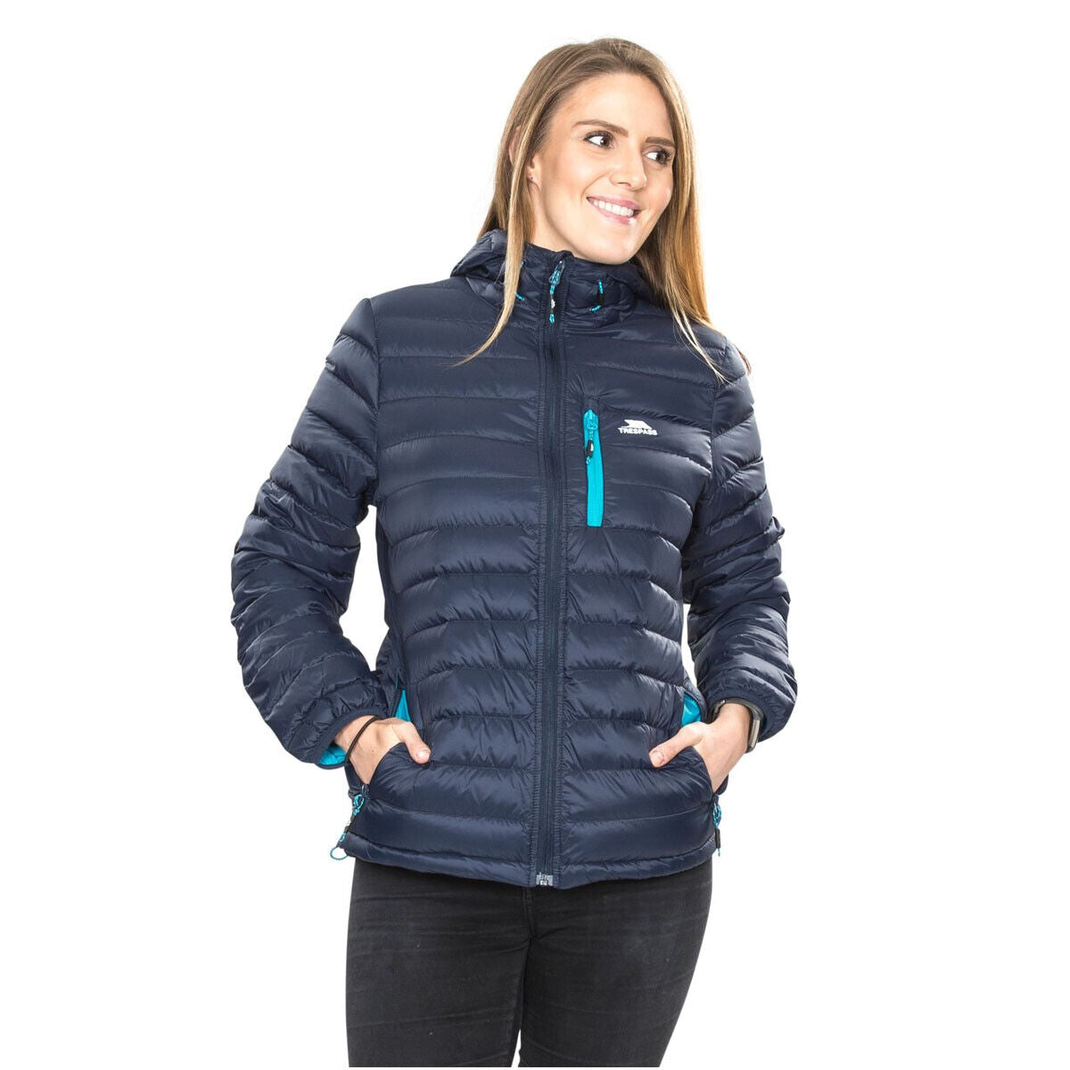 Trespass Ladies Arabel Lightweight Down Jacket with Pouch | Puffer Style