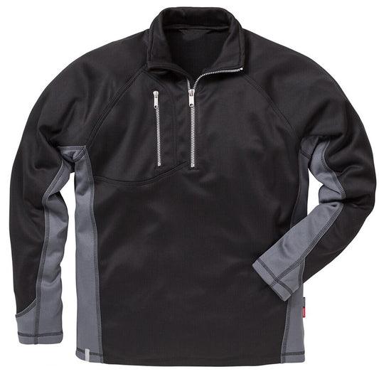 Mens Half Zip Sweatshirt Water Repellent Jumper -Work Casual Outdoor Leisure Top