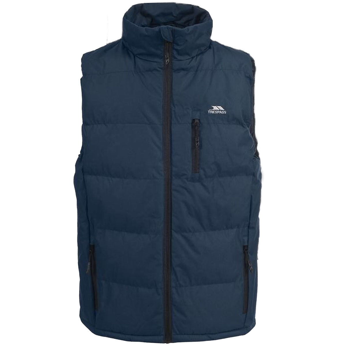 Trespass CLASP Mens Padded Gilet Light Weight Quilted Bodywarmer Vest Waistcoat