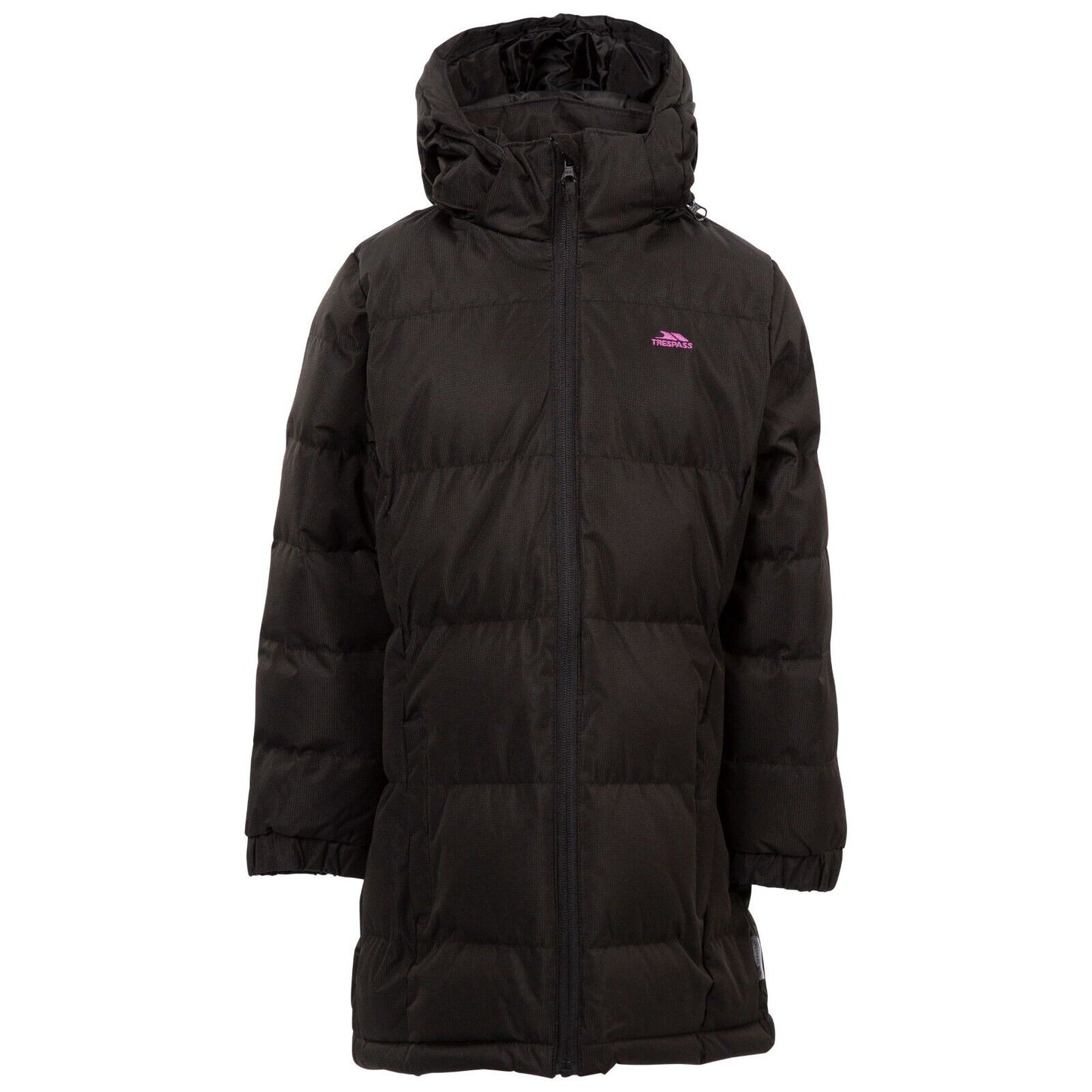 Girls Trespass Tiffy Puffa Padded Quilted School Coat | Kids Jacket