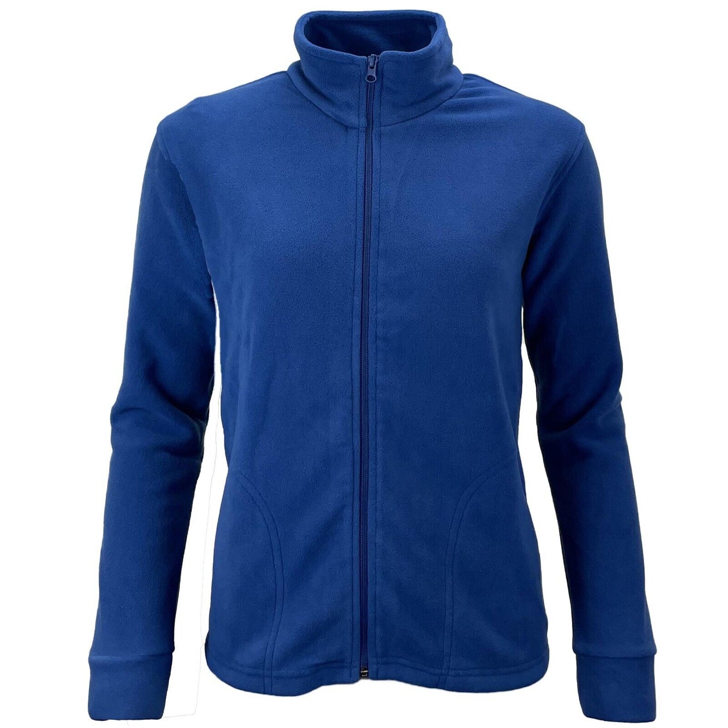 Ladies Zip Micro Fleece Jacket Lightweight Fleece Top