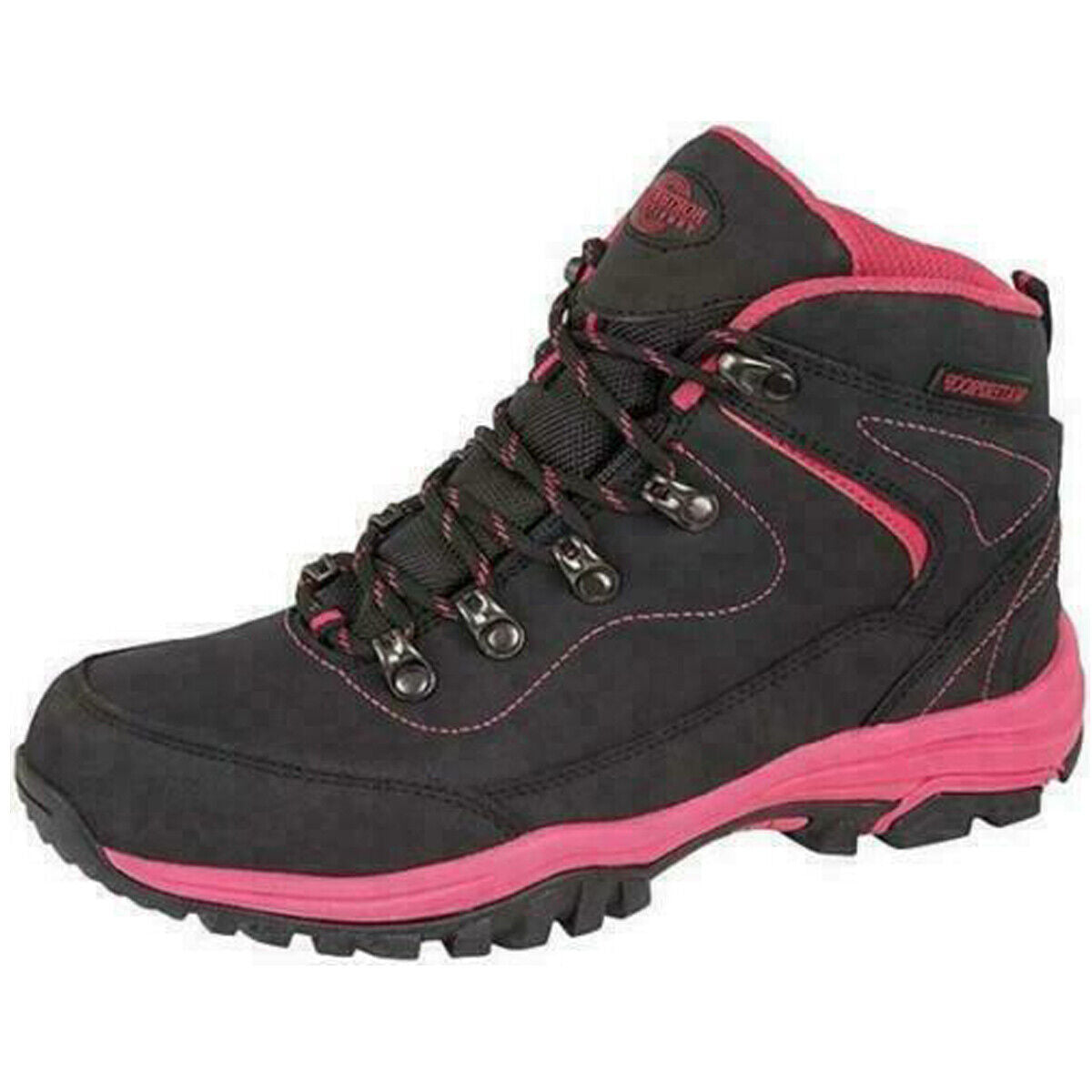 Ladies Northwest Territory Texas Leather Top Waterproof Hiking Walking Boots