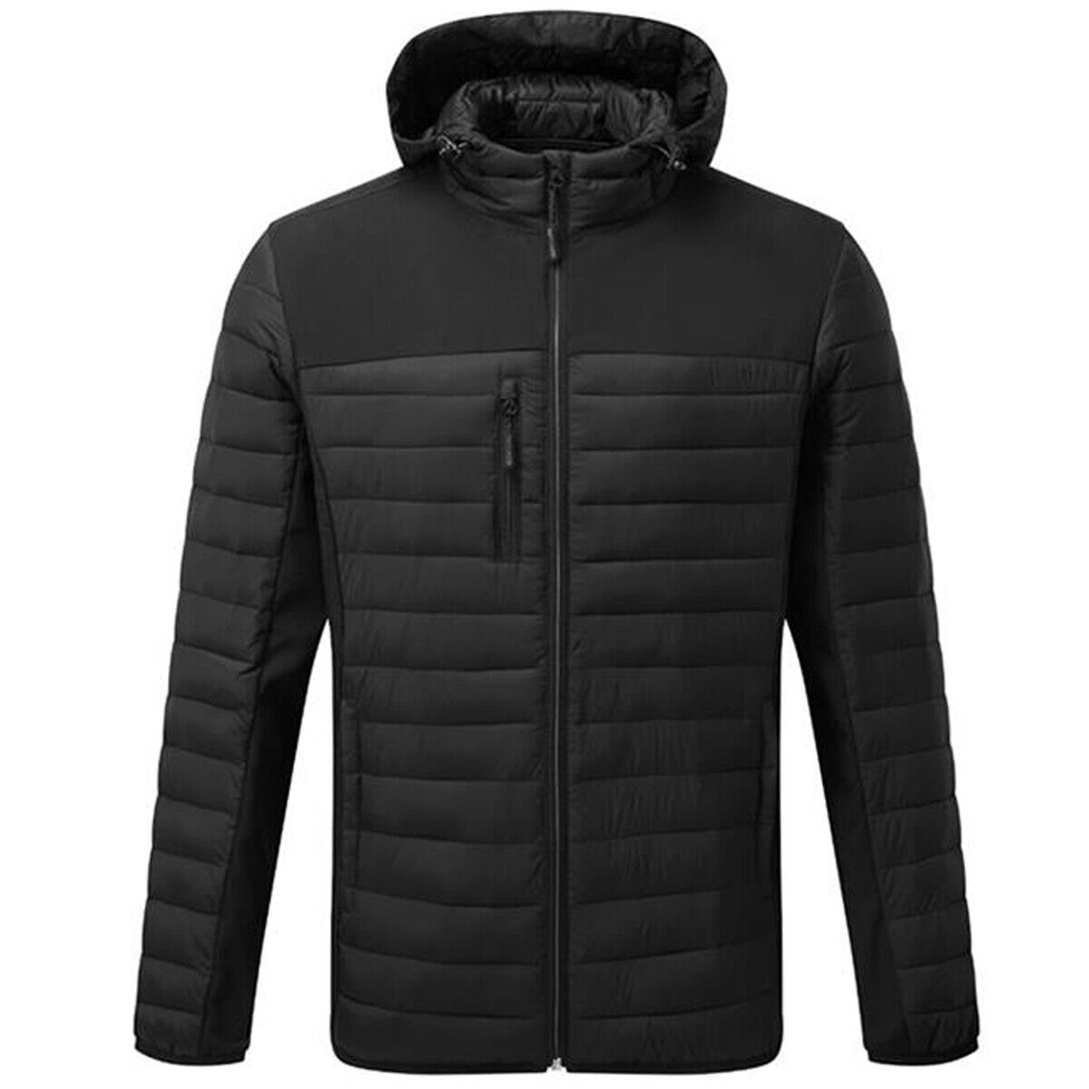 Mens Tuffstuff Hatton Windproof Water Resistant Hooded Thermofort Padded Jacket