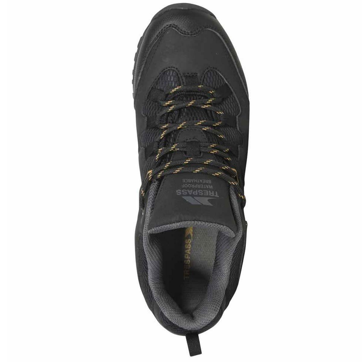 Mens Trespass Finley Low Cut Hiking Shoes - Waterproof Breathable & Protective