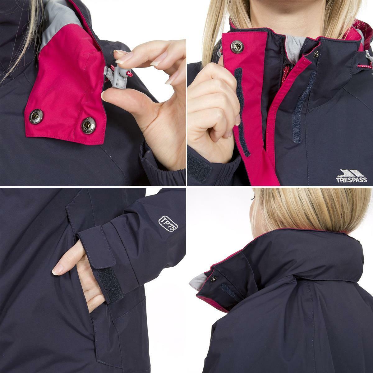 Ladies Trespass Florissant 5000mm Waterproof Jacket with Taped Seams