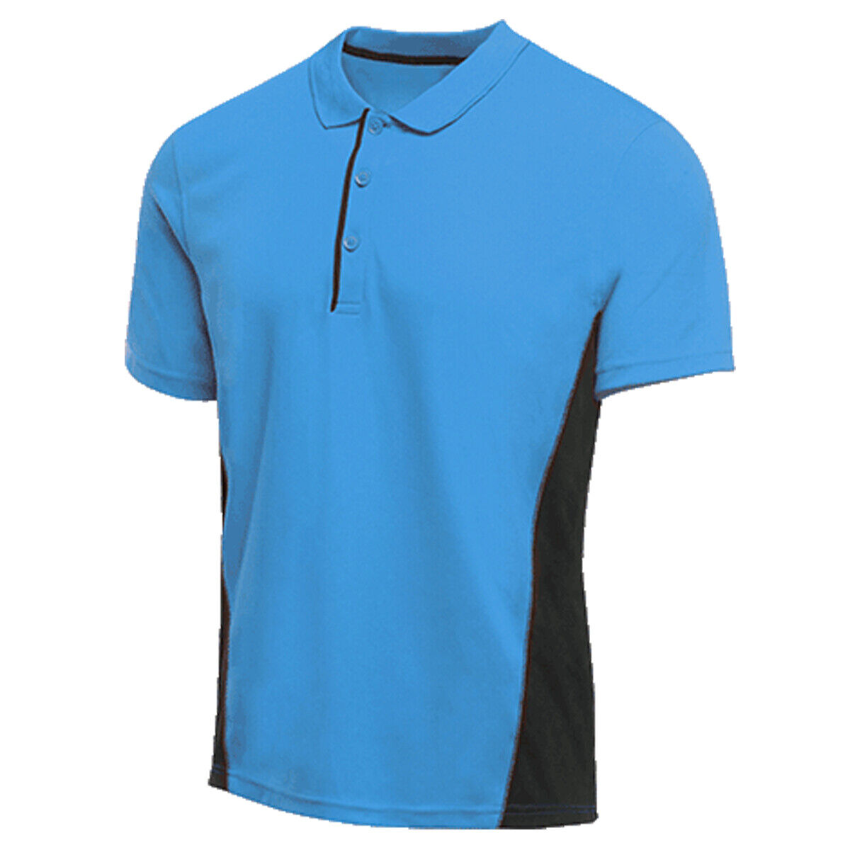 Mens Regatta TRS160 Salt Lake Polo T-Shirt Quick-Dry 3 Button Placket Sports Top