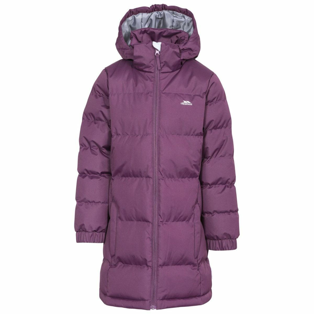 Girls Trespass Tiffy Puffa Padded Quilted School Coat | Kids Jacket