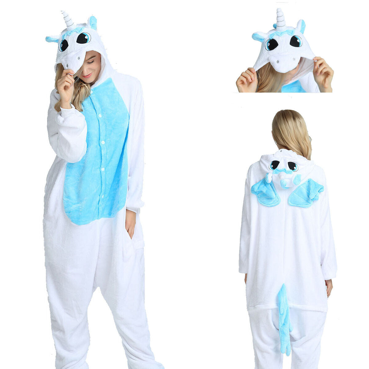 Unisex Kids Kigurumi Animal Character Costume 1Onesie1 Pyjamas Fancy Dress
