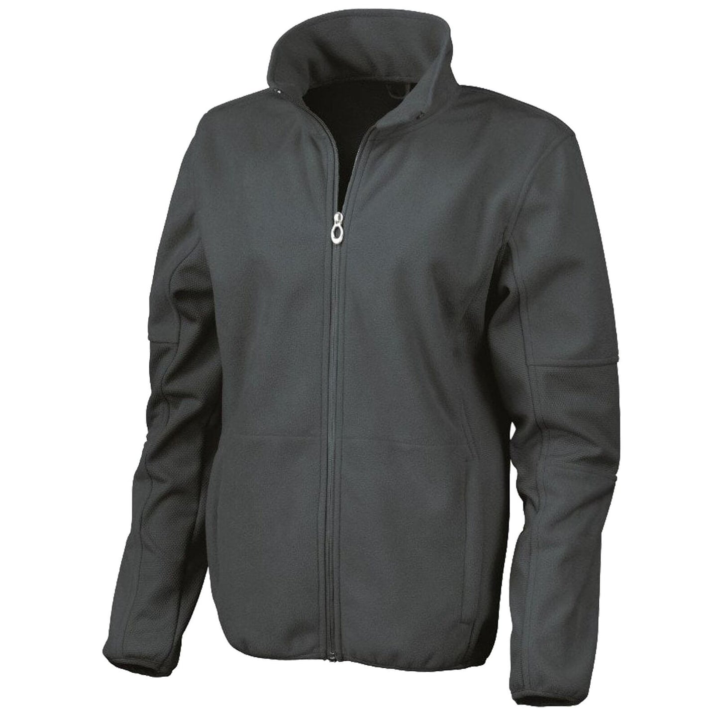 Ladies Osaka Combed Pile Fitted Waist High-Neck SoftShell Jacket