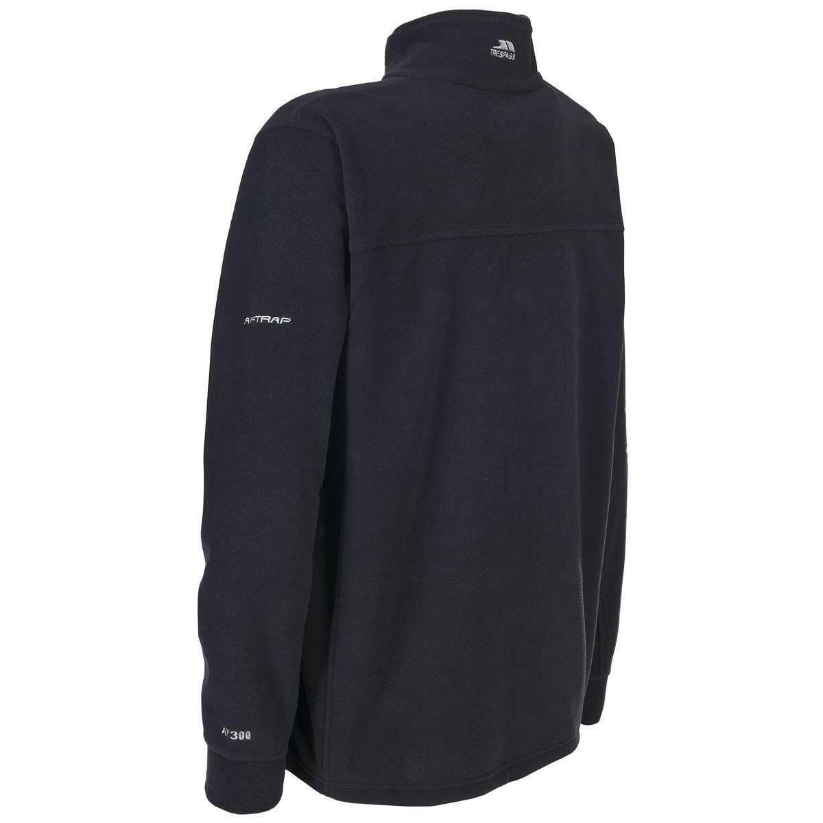 Trespass Mens Bernal Heavyweight Full Zip Fleece Jumper Warm Casual Zipper