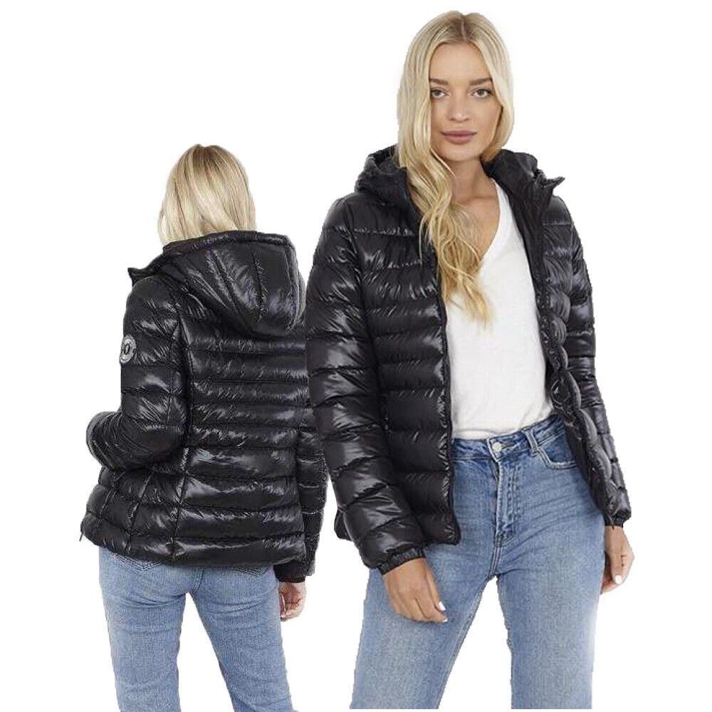 Ladies Brave Soul Everett2 Padded Hooded Jacket Winter Warm Puffer Style