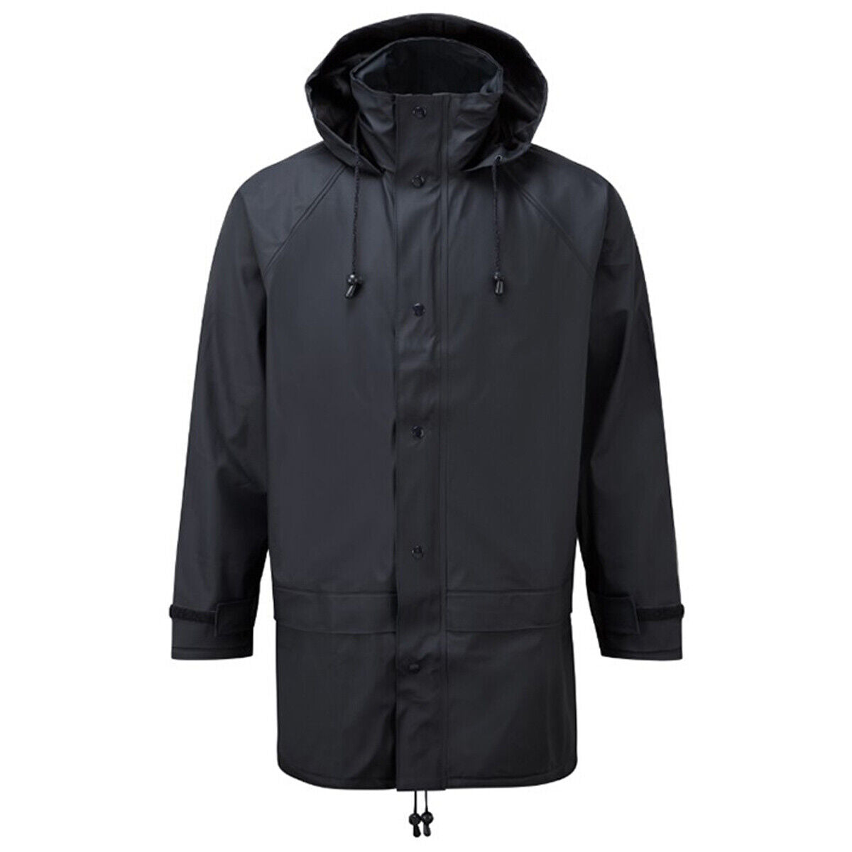 Mens Fort Flex Tear-Resistant Waterproof Jacket | Taped Seams & Concealed Hooded