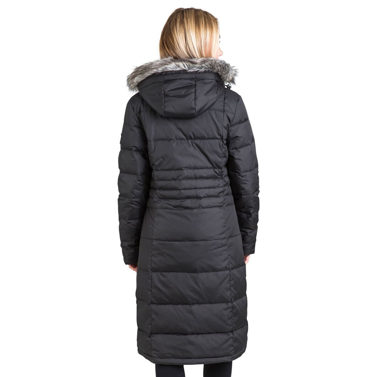 Trespass Phyllis Ladies Long Length Down Parka Coat Jacket