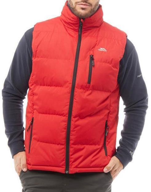 Trespass CLASP Mens Padded Gilet Light Weight Quilted Bodywarmer Vest Waistcoat