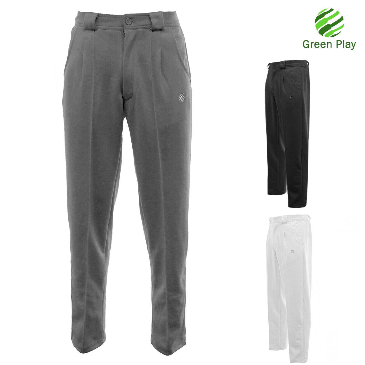 Green Play Men's Professional Sports Bowling Trousers - NEW IMPROVED FIT