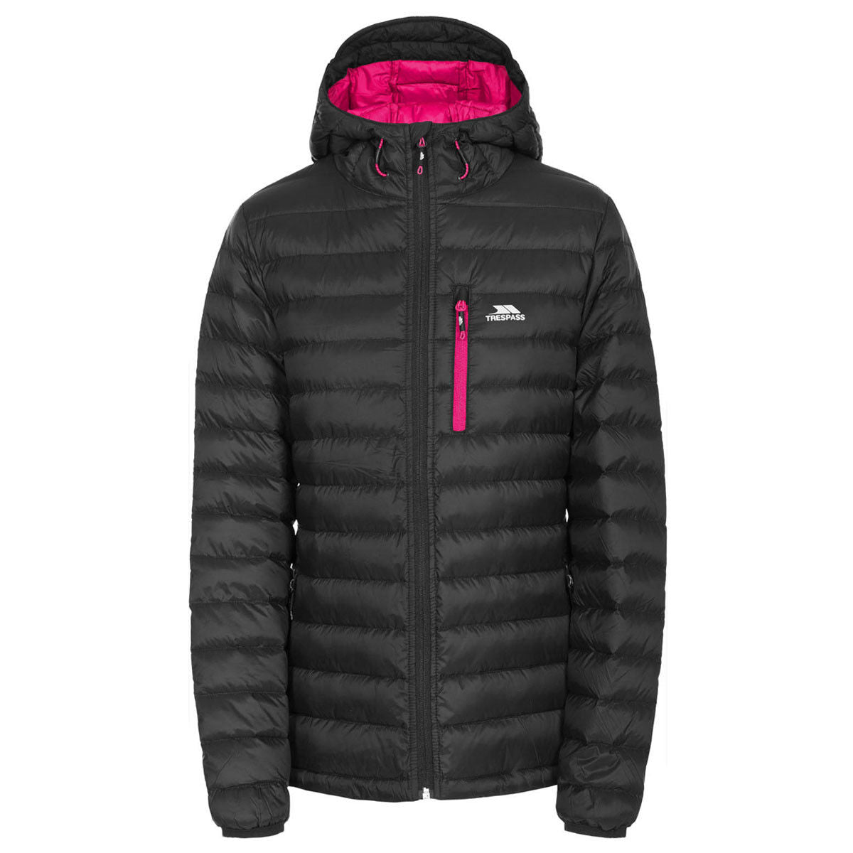 Trespass Ladies Arabel Lightweight Down Jacket with Pouch | Puffer Style