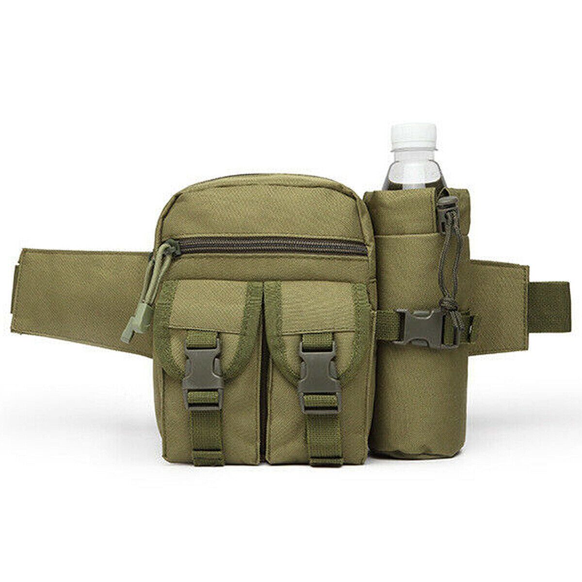 Tactical Water Bottle Wait Pack Bag Military Molle Pouch Fanny Pack Bumbag