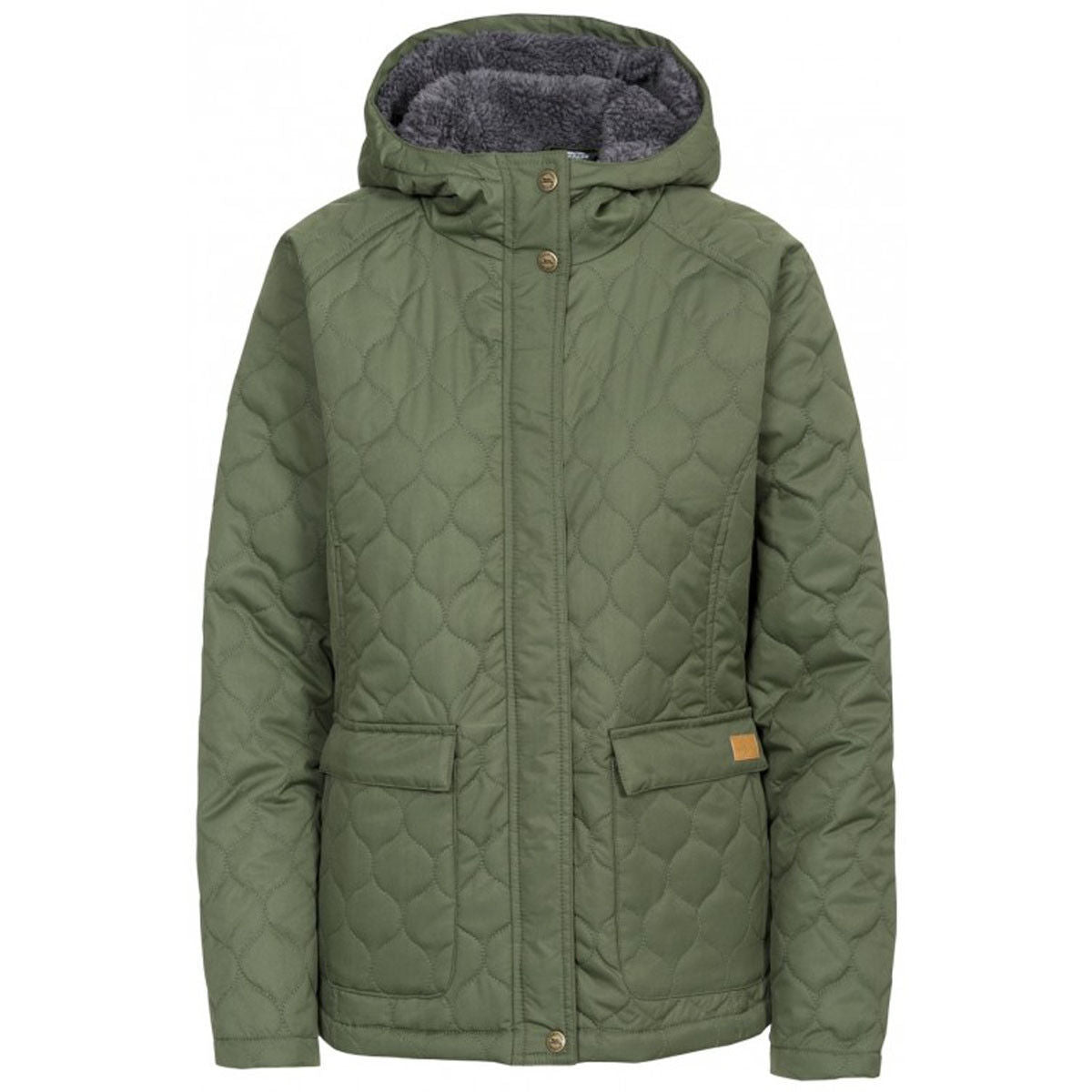 Womens Trespass Ladies Tempted Quilted Coat Jacket