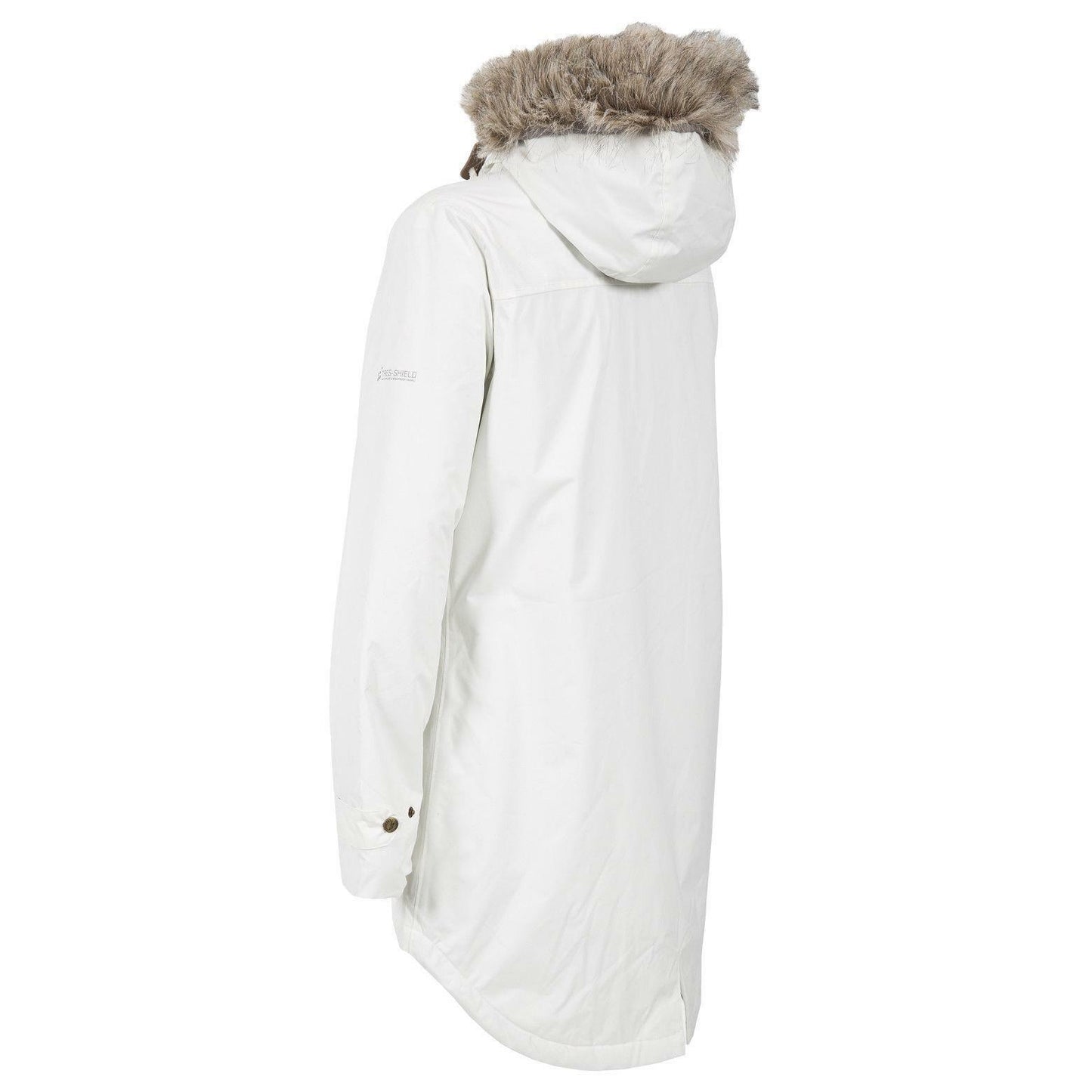Trespass Clea Womens Waterproof Padded Jacket | Ladies Long Coat with Taped Seam