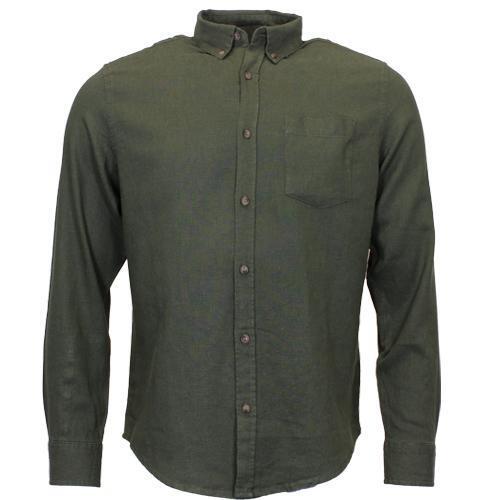 Mens ex High Street Button Down Linen Shirts | RRP: £32.00