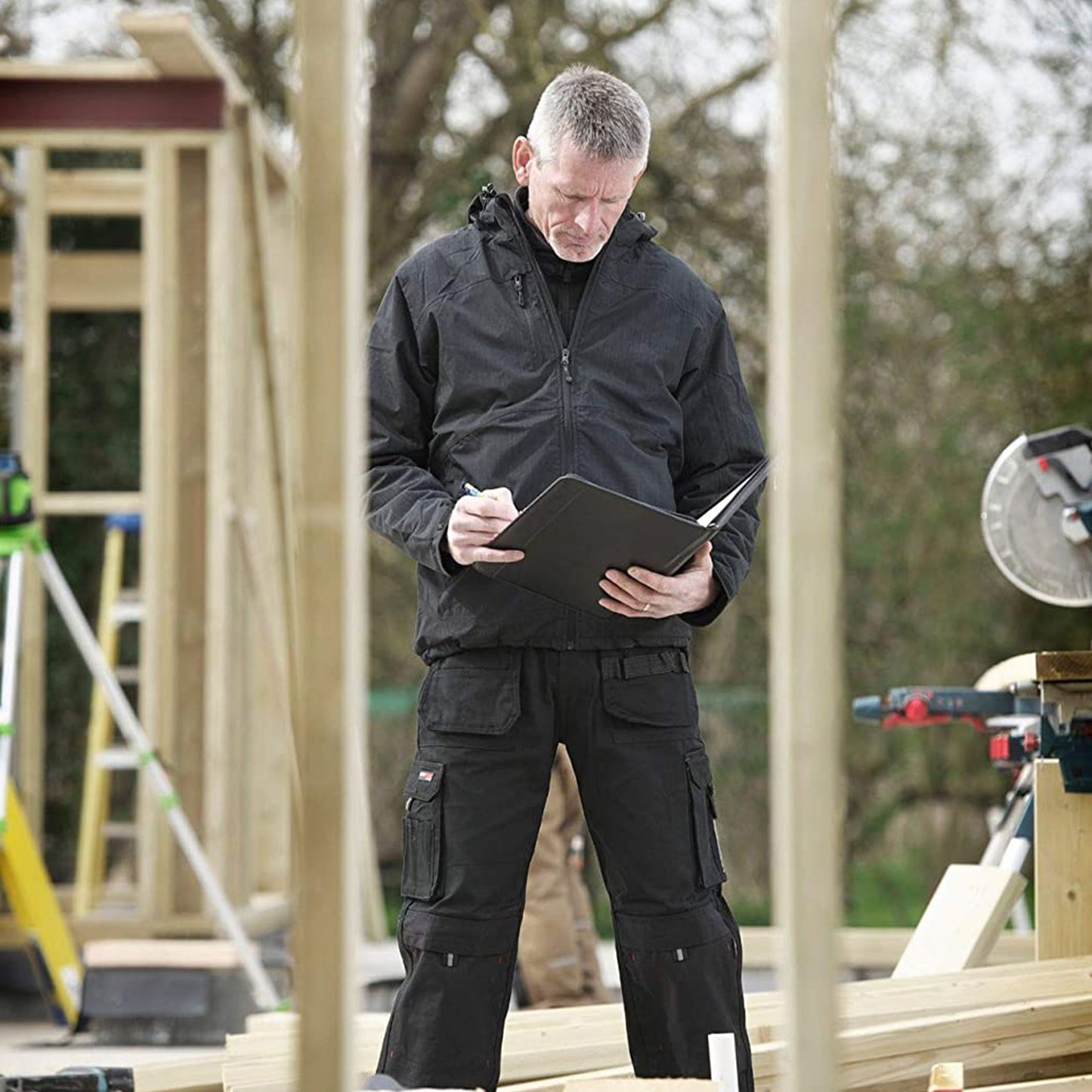 Mens Extreme Cargo Combat Work Trousers