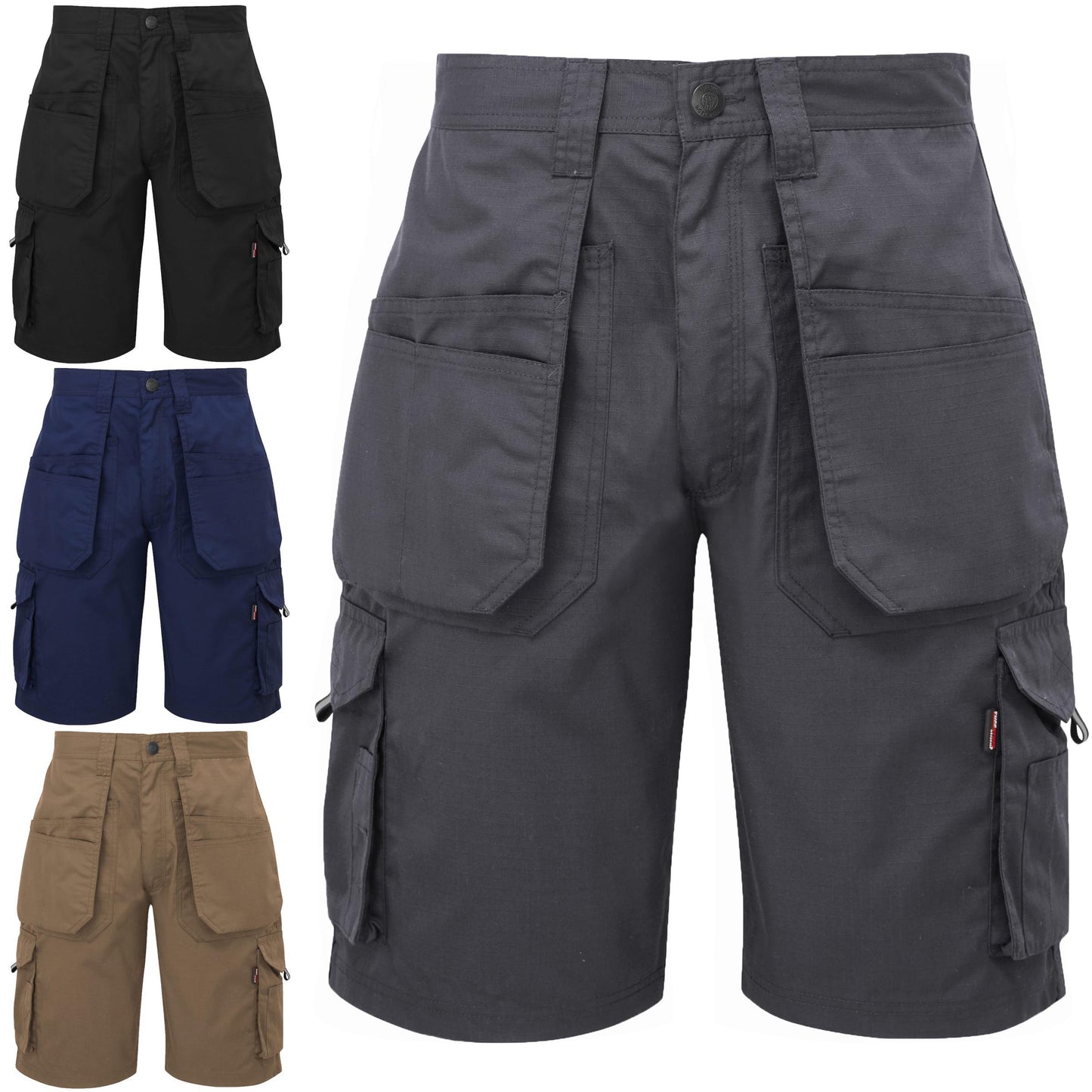 Mens Enduro Cargo Combat Work Shorts