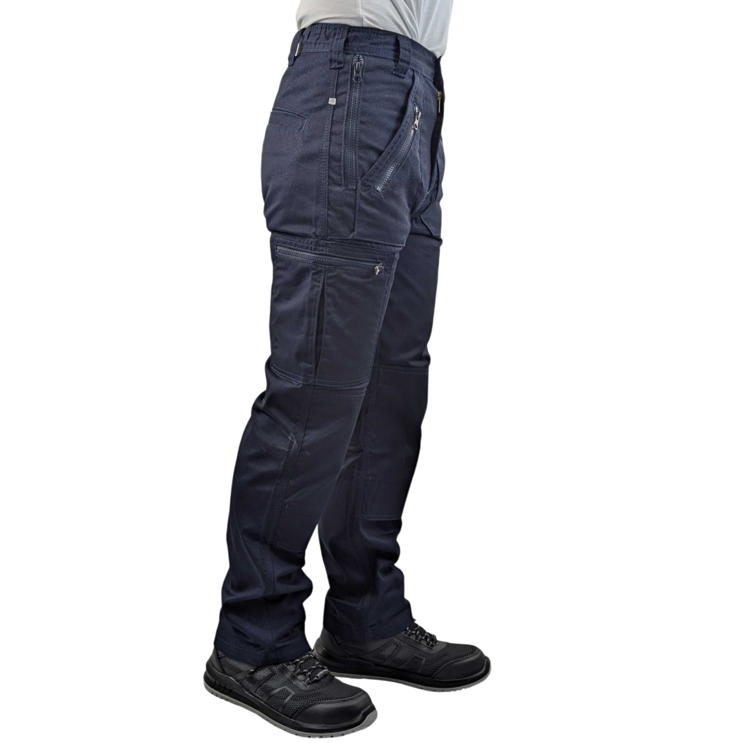 Mens Durable Cargo Action Work Trousers