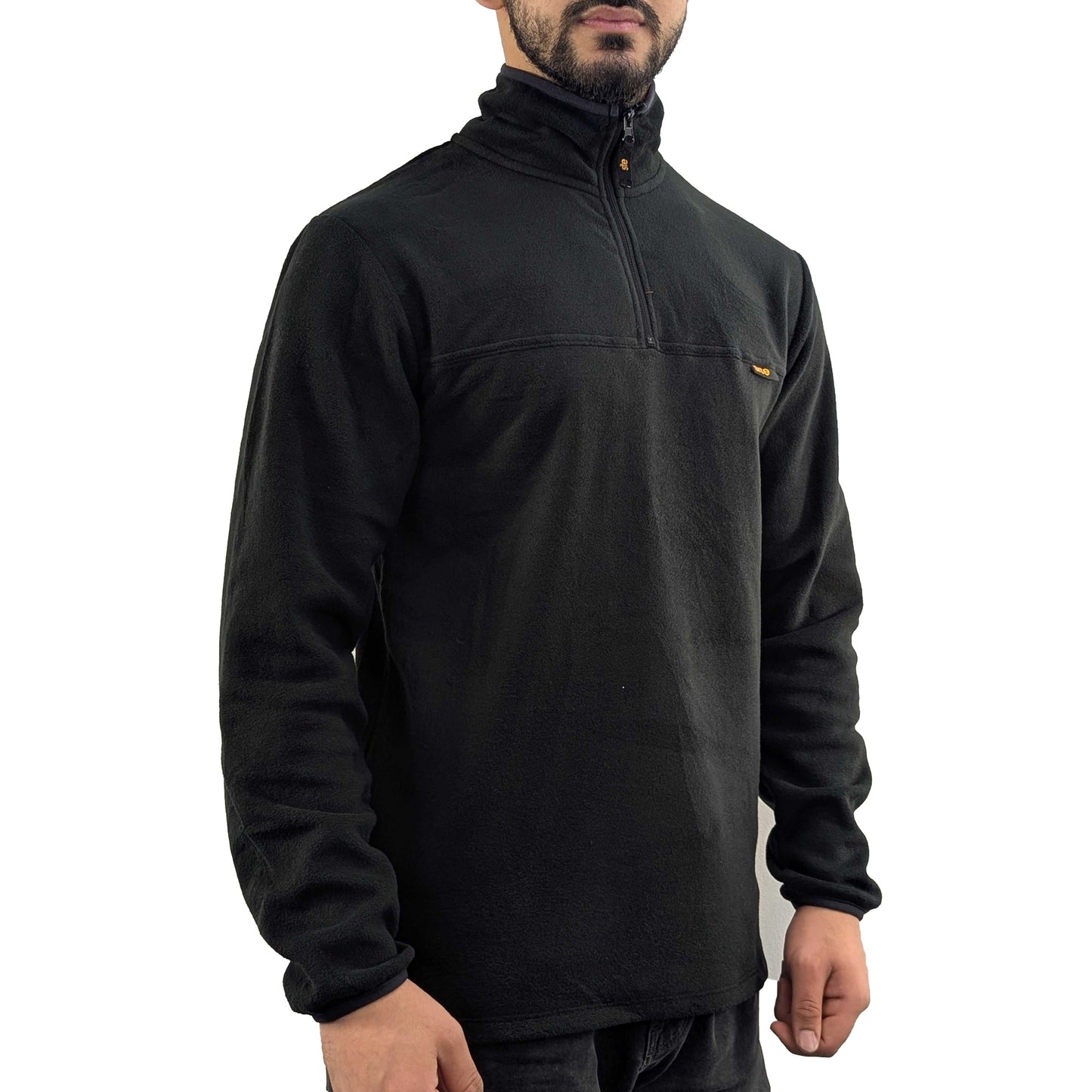Mens Lightweight Workwear 1/4 Zip Anti Pill Fleece Pullover