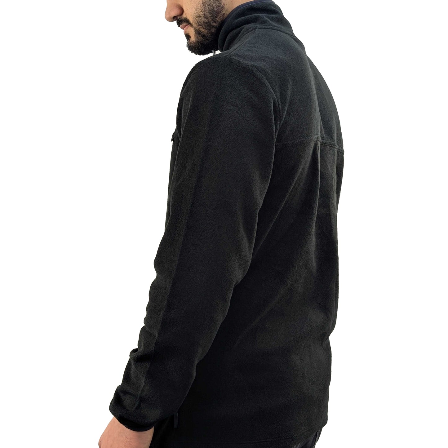 Mens Lightweight Workwear 1/4 Zip Anti Pill Fleece Pullover