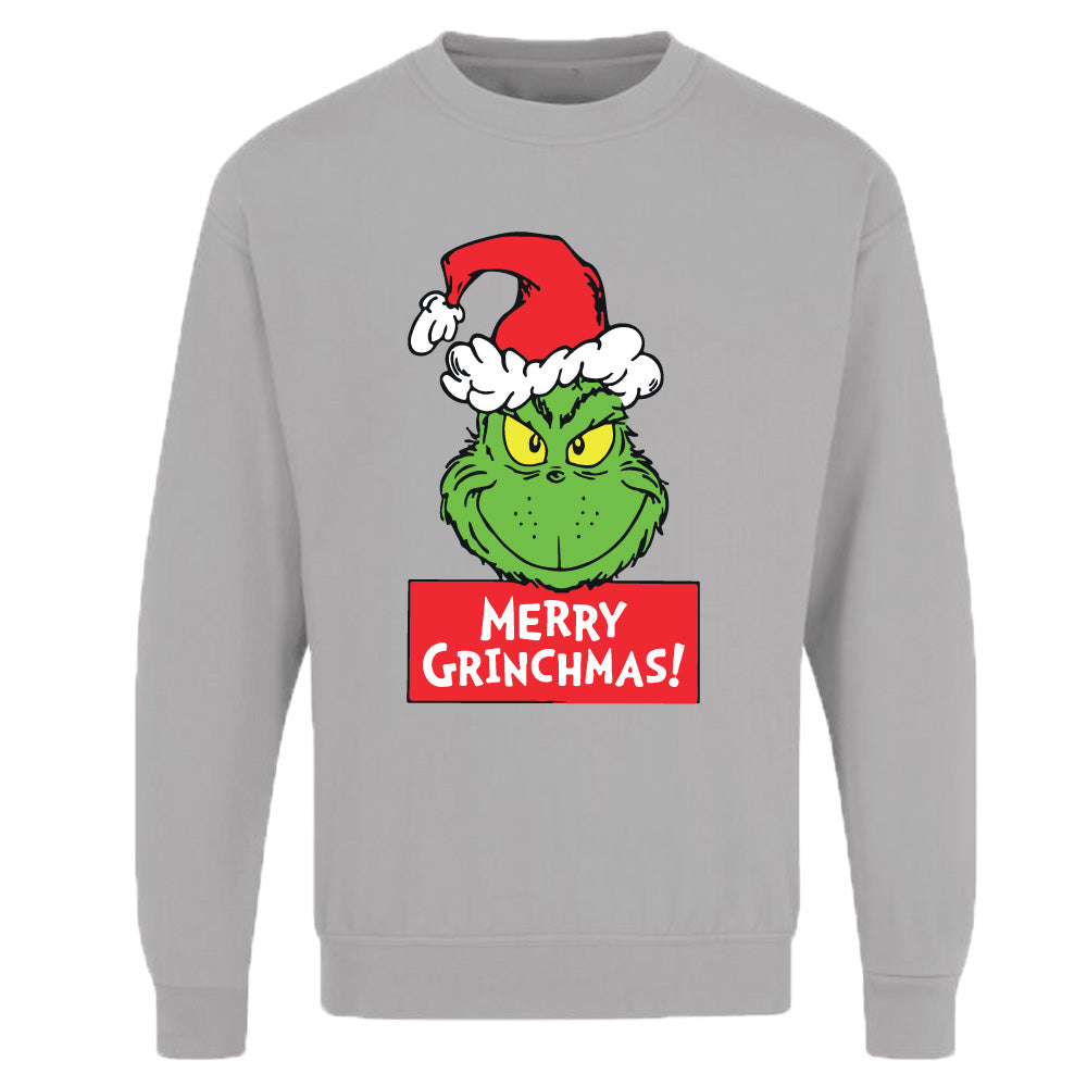 Unisex Adults Merry Grinchmas Christmas Sweatshirt