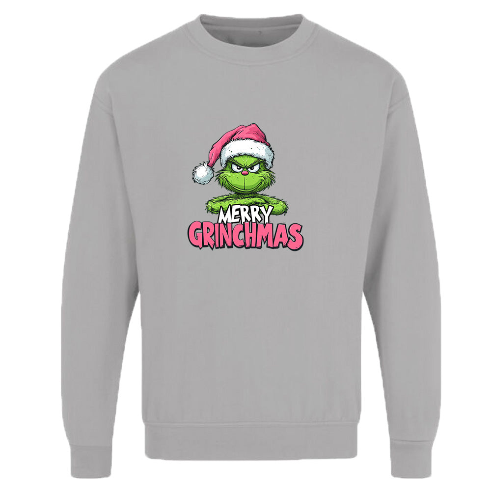 Unisex Adults Merry Grinchmas-2 Christmas Sweatshirt