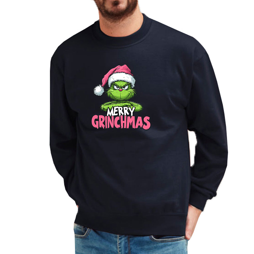 Unisex Adults Merry Grinchmas-2 Christmas Sweatshirt