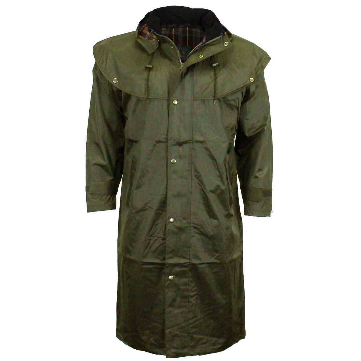 Mens Midland Outdoor Riding Cape Trench Waterproof Coat
