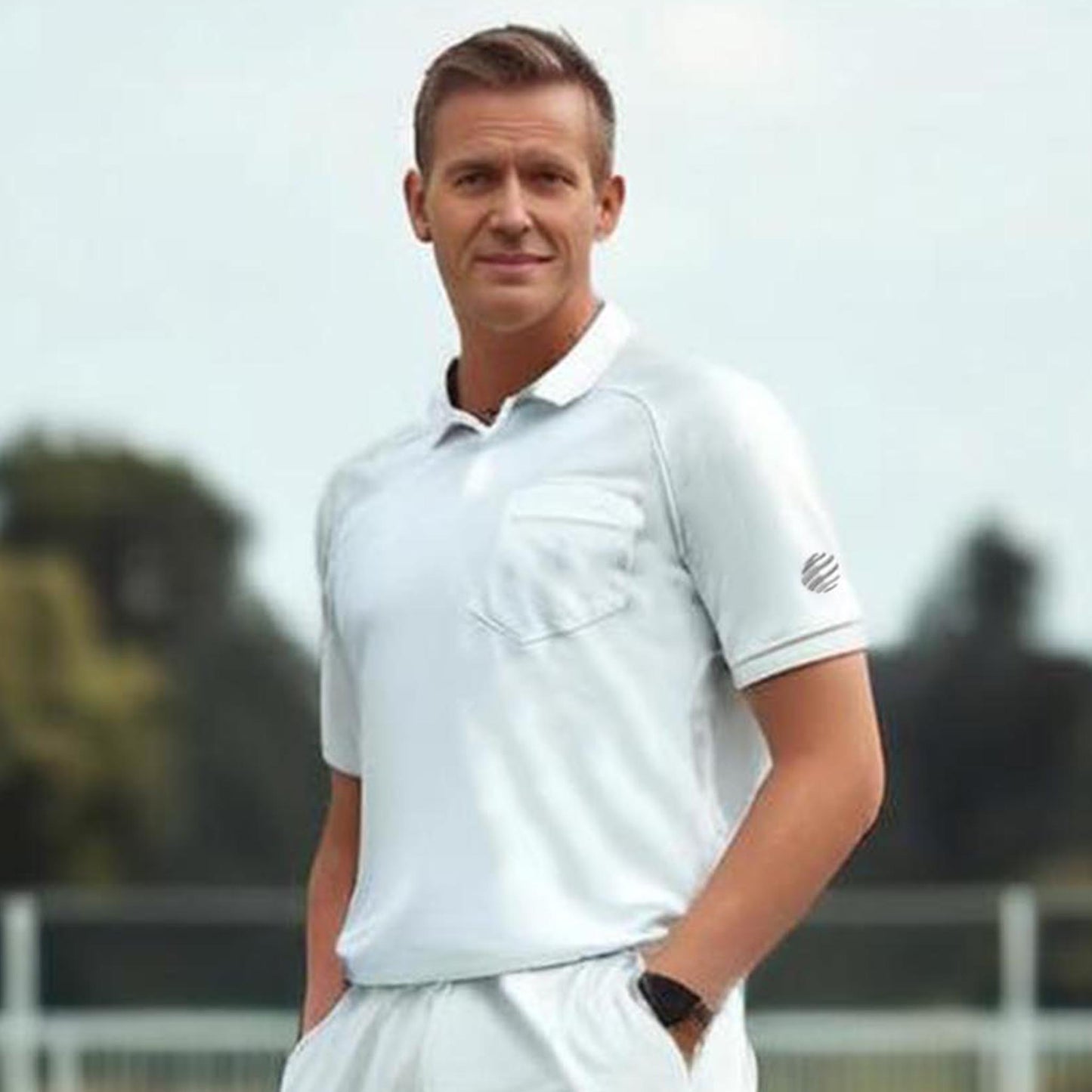 Men's Professional Sports Bowling Polo Shirt