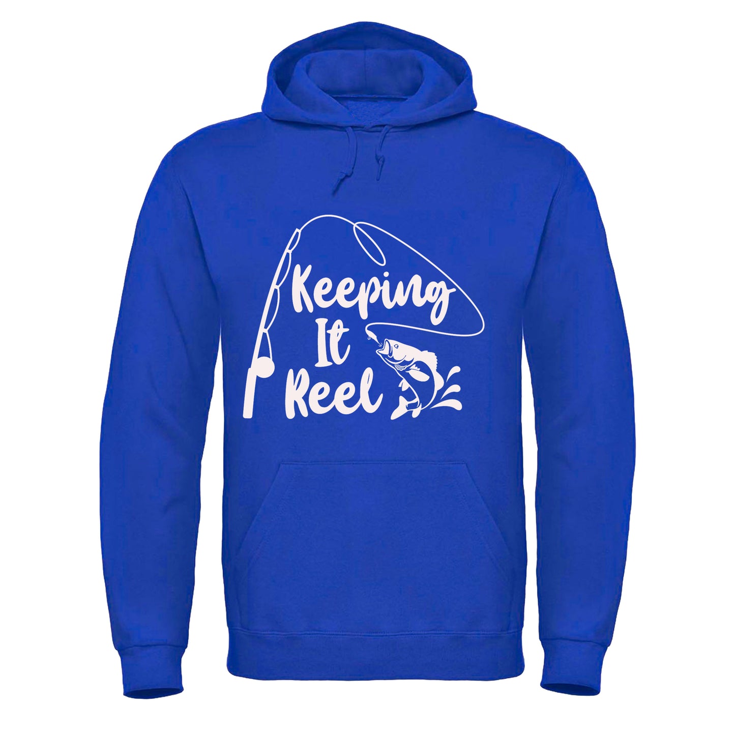 Keeping It Reel Hoody Angling Hooded Top Clothing Gift Printed Sweatshirt Hoodie