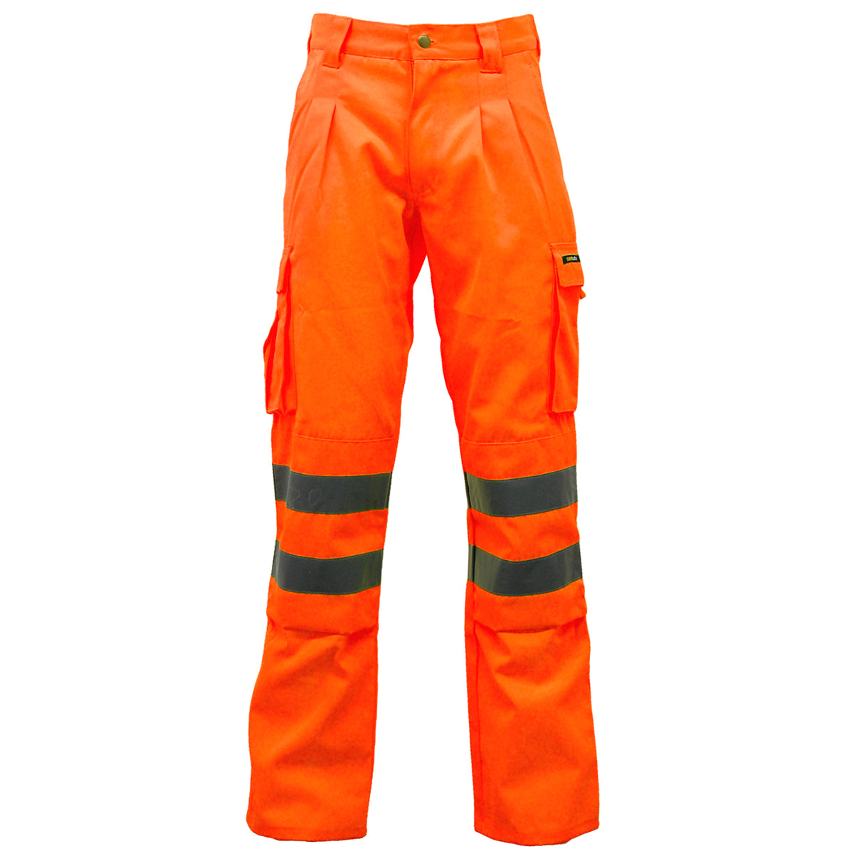 Mens Hi Vis Polycotton Safety Work Trousers