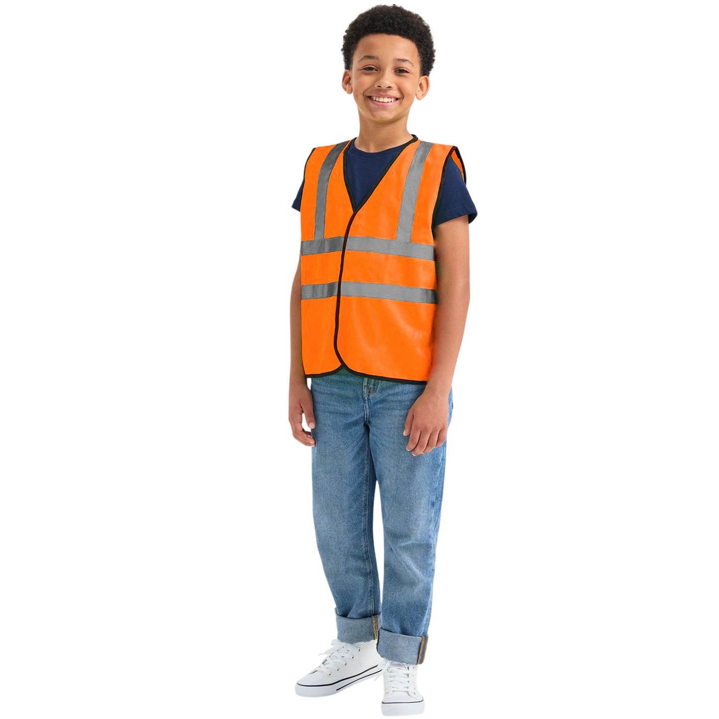 Kids Hi Vis Safety Vest Multi-Pack – Unisex Reflective Waistcoat | Ages 4-13