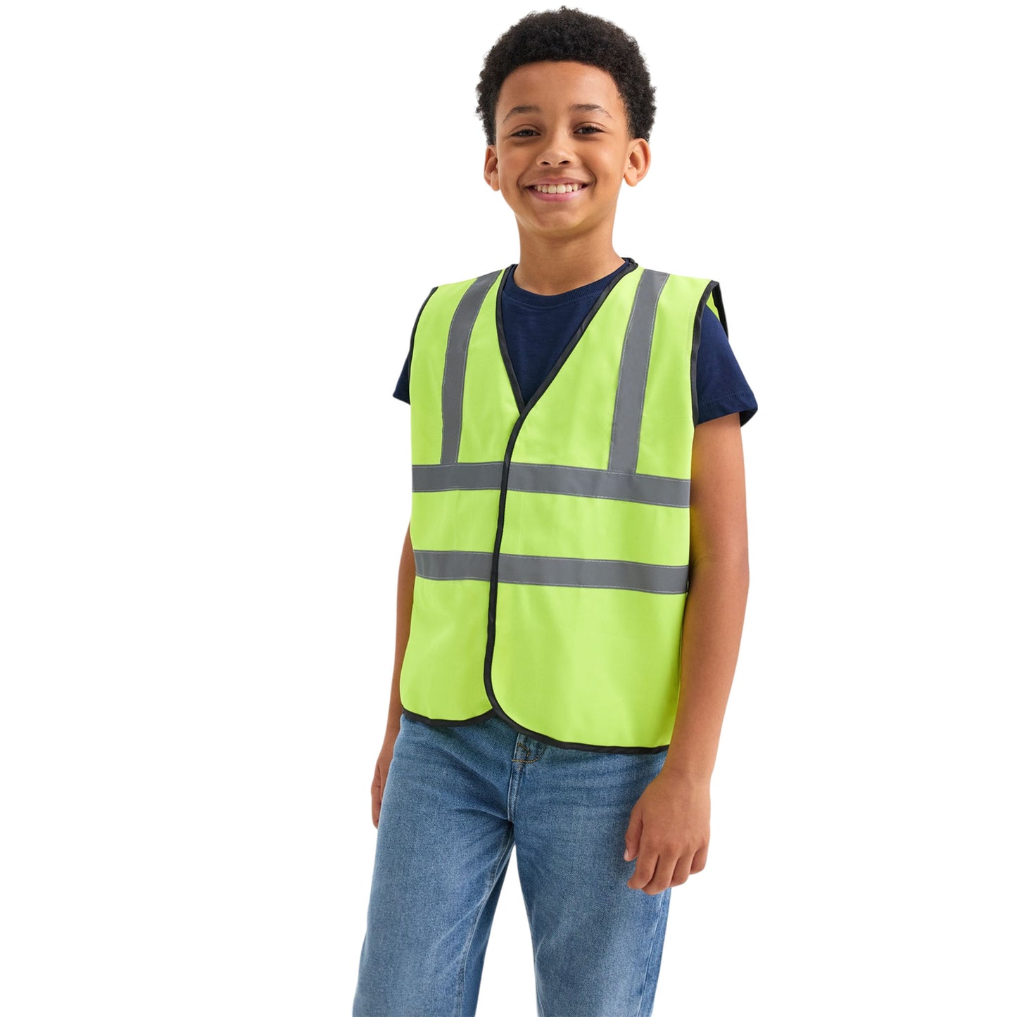 Kids Hi Vis Safety Vest Multi-Pack – Unisex Reflective Waistcoat | Ages 4-13