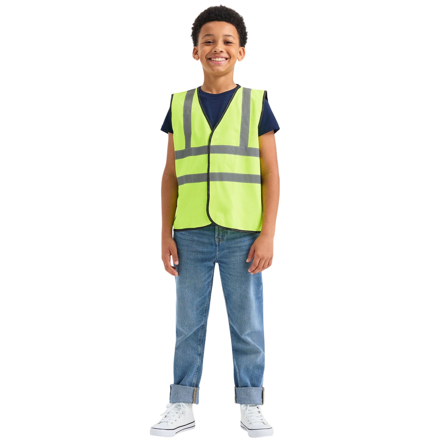 Kids Hi Vis Safety Vest Multi-Pack – Unisex Reflective Waistcoat | Ages 4-13