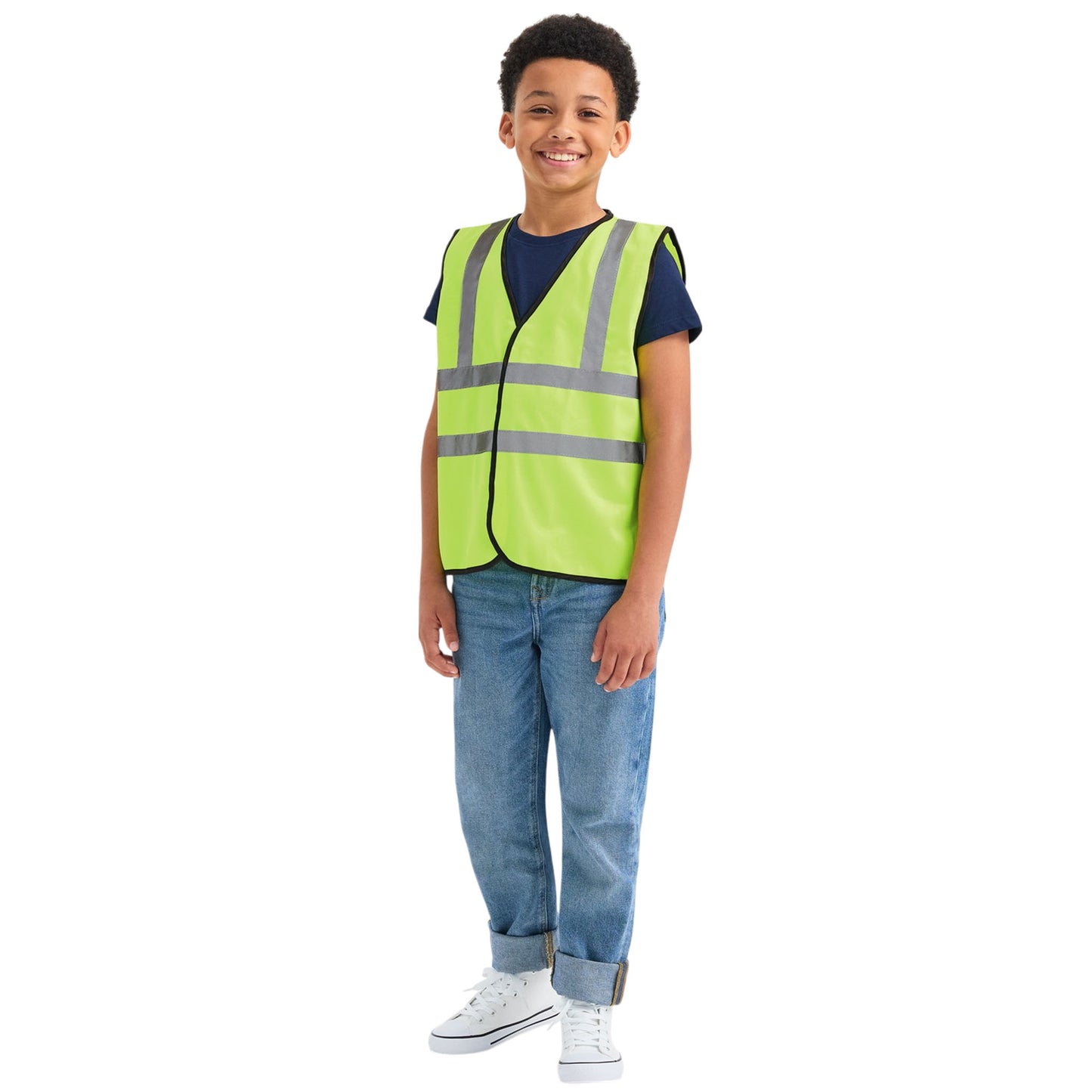 Kids Hi Vis Safety Vest Multi-Pack – Unisex Reflective Waistcoat | Ages 4-13