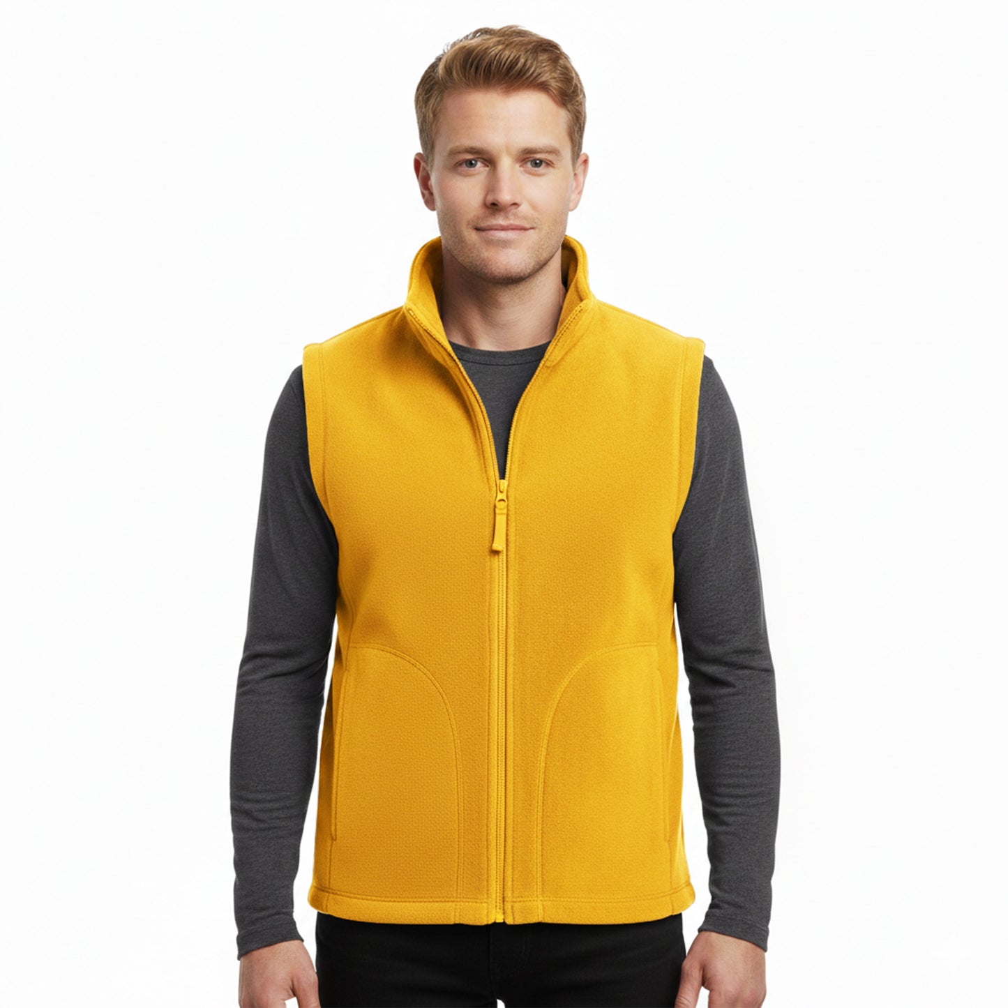 Men’s Microfleece Bodywarmer | 300GSM Casual Warm Gilet