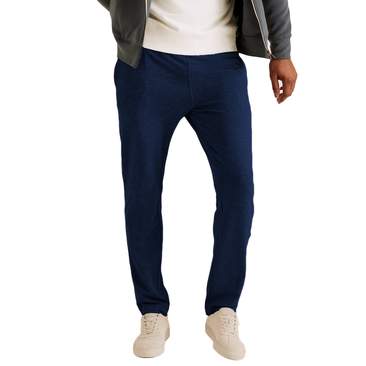 Mens Slim Fit Sweatpants Fleece Cotton Joggers